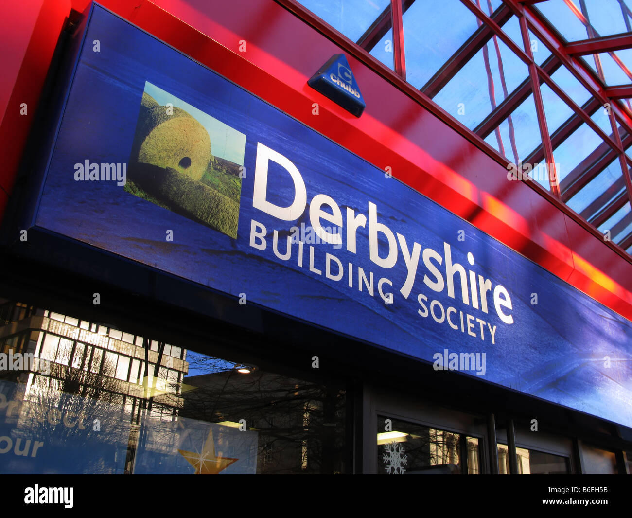 Derbyshire Building Society Stock Photo