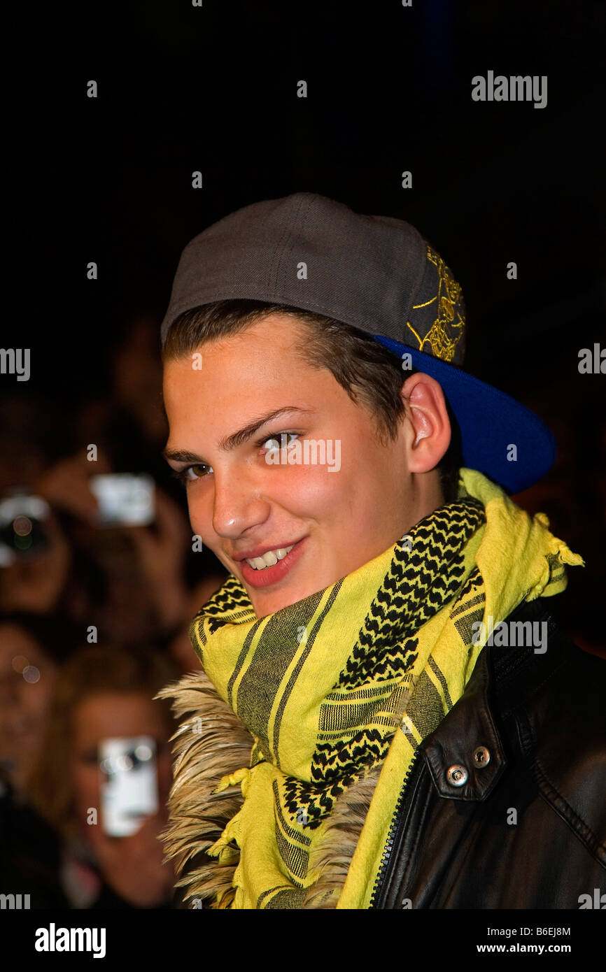 Jimi Blue, German child actor and son of Uwe Ochsenknecht Stock Photo