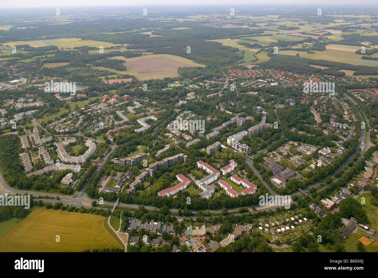 Aerial view apartment blocks germany hi-res stock photography and images -  Alamy