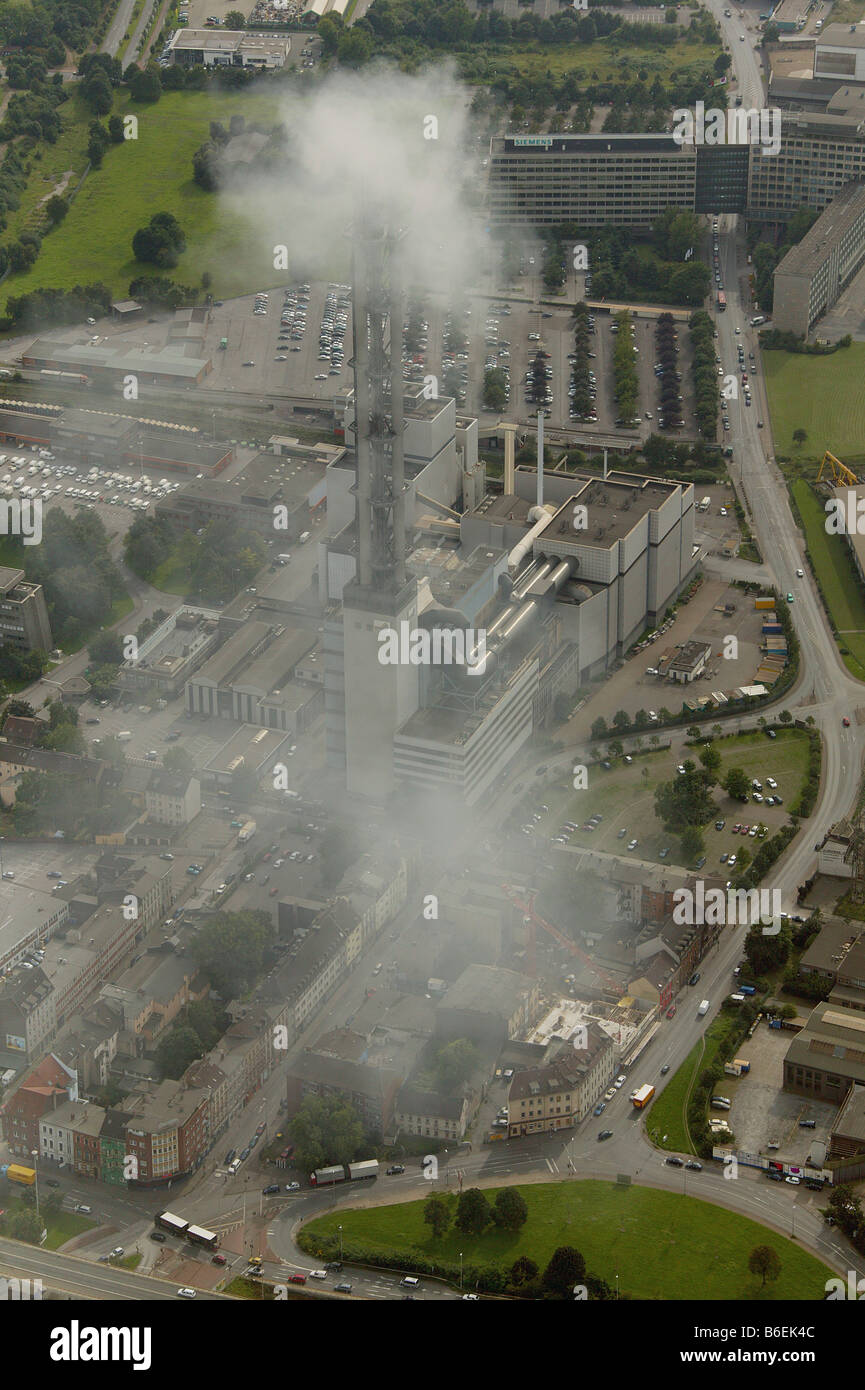Aerial photograph, Demag Devalat public utilities, Duisburg, Ruhr Area, North Rhine-Westphalia, Germany, Europe Stock Photo