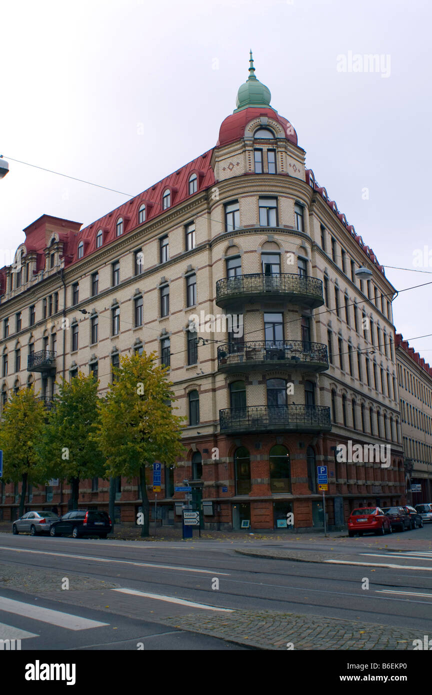 Large building in the centre of Gothenburg (Goteborg), Sweden Stock ...