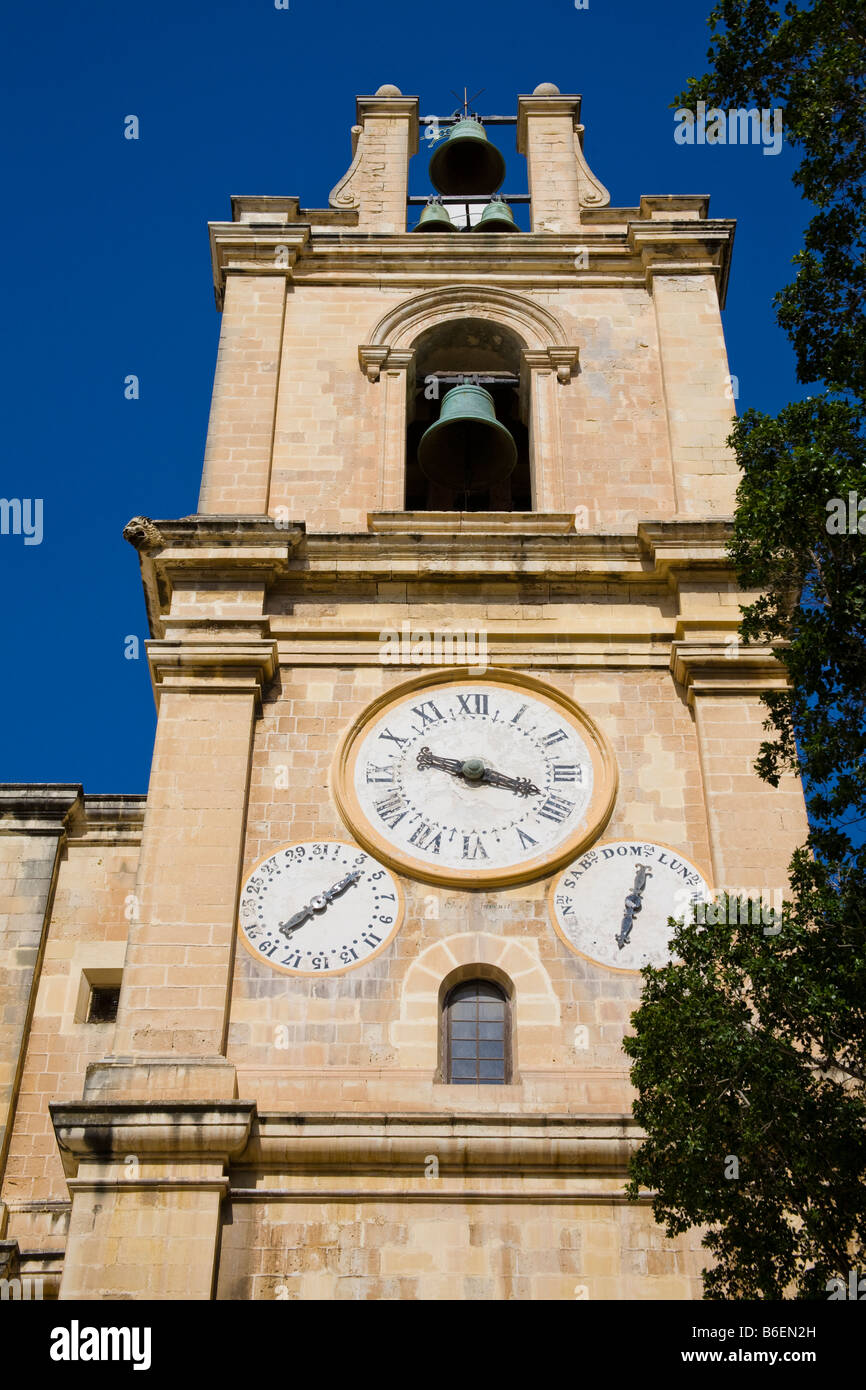 Clock tower, Saint John’s Catholic Cathedral, Saint John’s Square