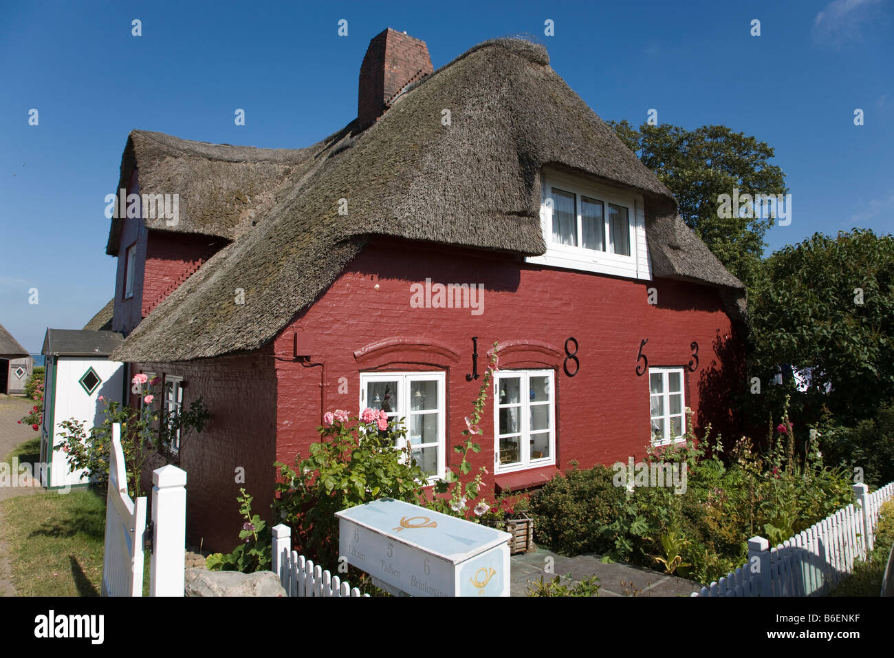 Frisian House in the Nebel Community, Amrum Island, North Frisia