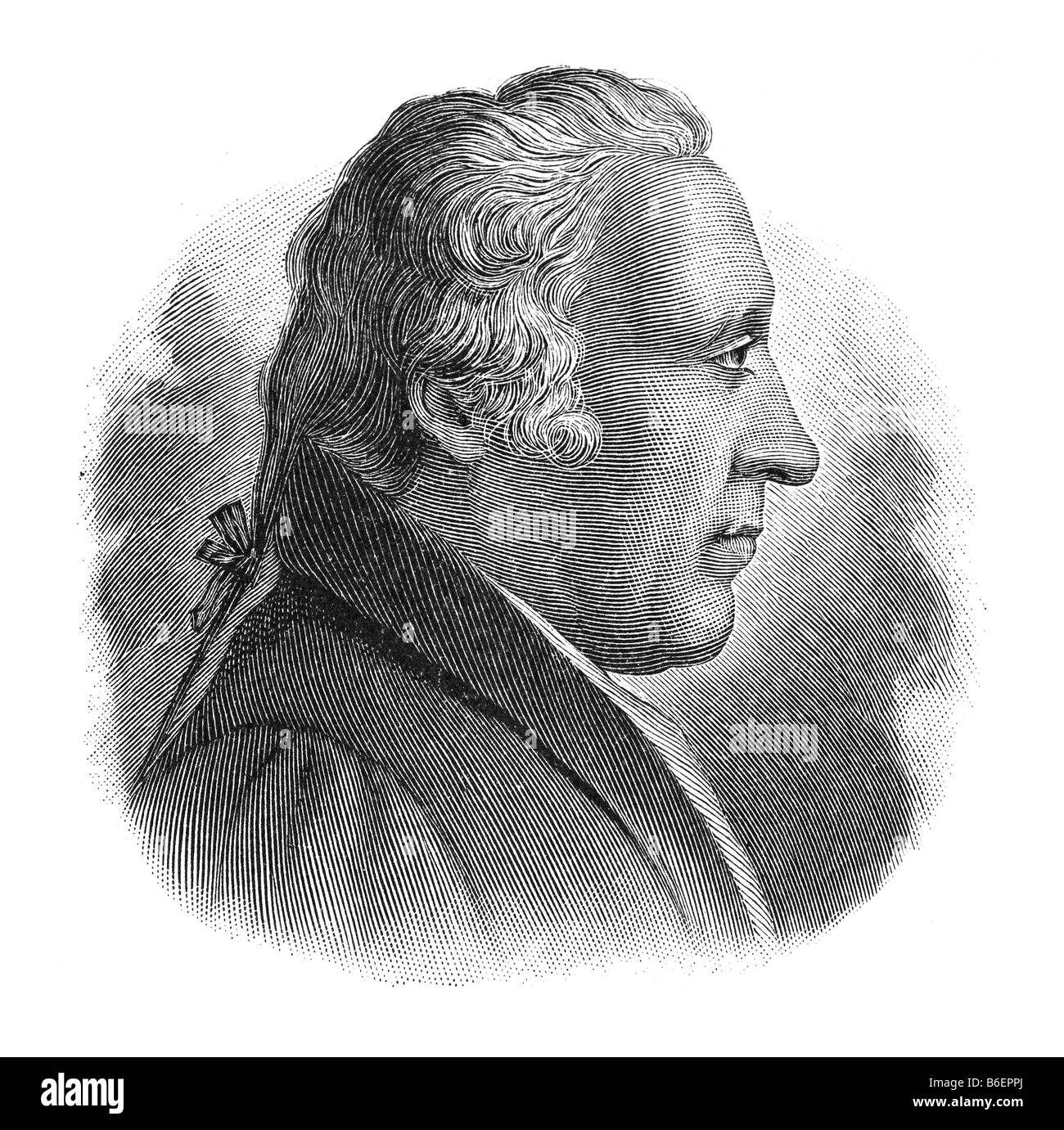 James Watt, 19. January 1736 Greenock - 25. August 1819 in his house Heathfield, Staffordshire Stock Photo