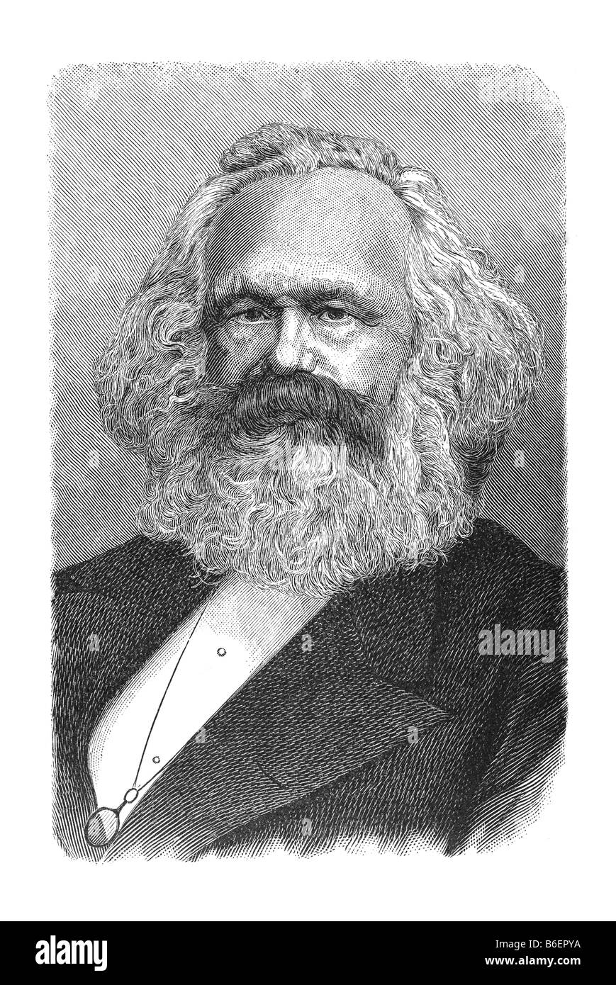 Karl Heinrich Marx, 5. May 1818 Trier - 14. March 1883 London Stock Photo