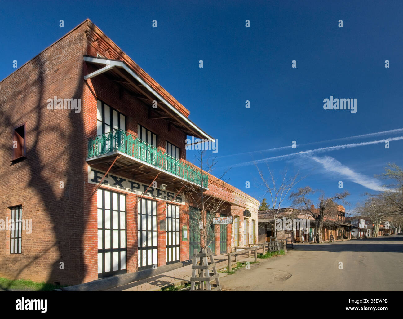 Wells Fargo Express building at Columbia State Historic Park Gold