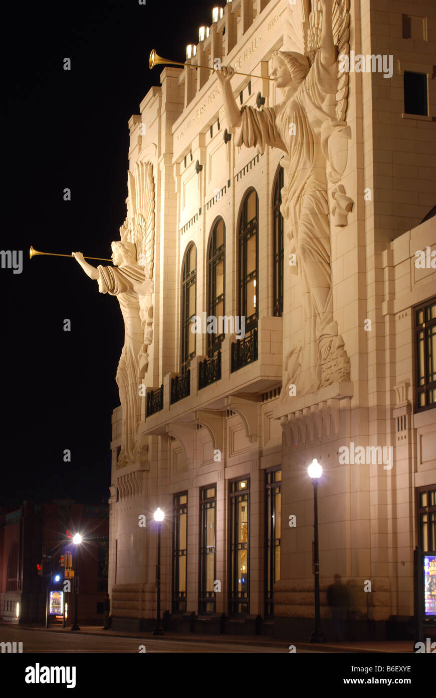 Bass Performance Hall in Downtown Fort Worth, Texas Stock Photo Alamy