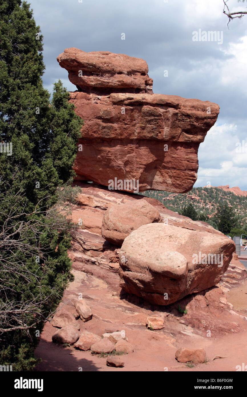 Garden of the Gods colorado Stock Photo