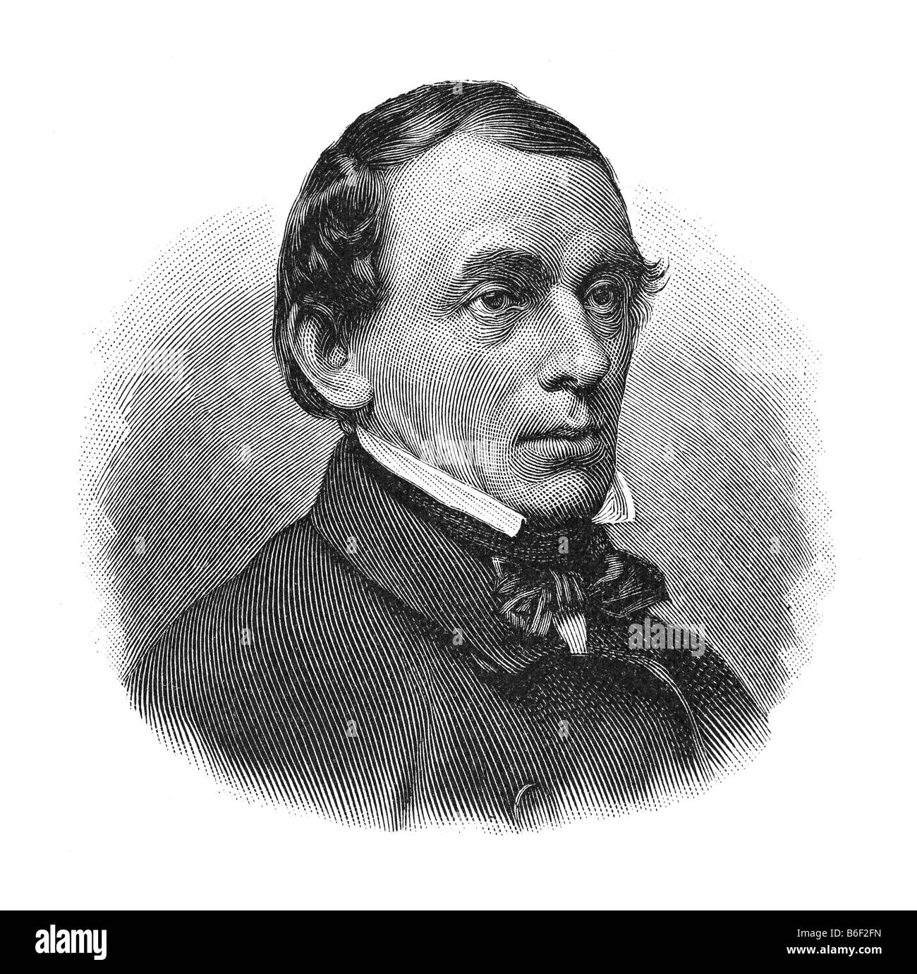 Rudolf Hermann Lotze, 21. May 1817 Bautzen - 1. July 1881 Berlin Stock Photo