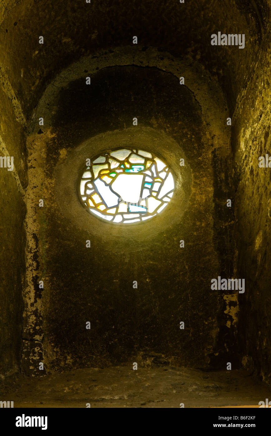 Window stained glass monastery monastic hires stock photography and