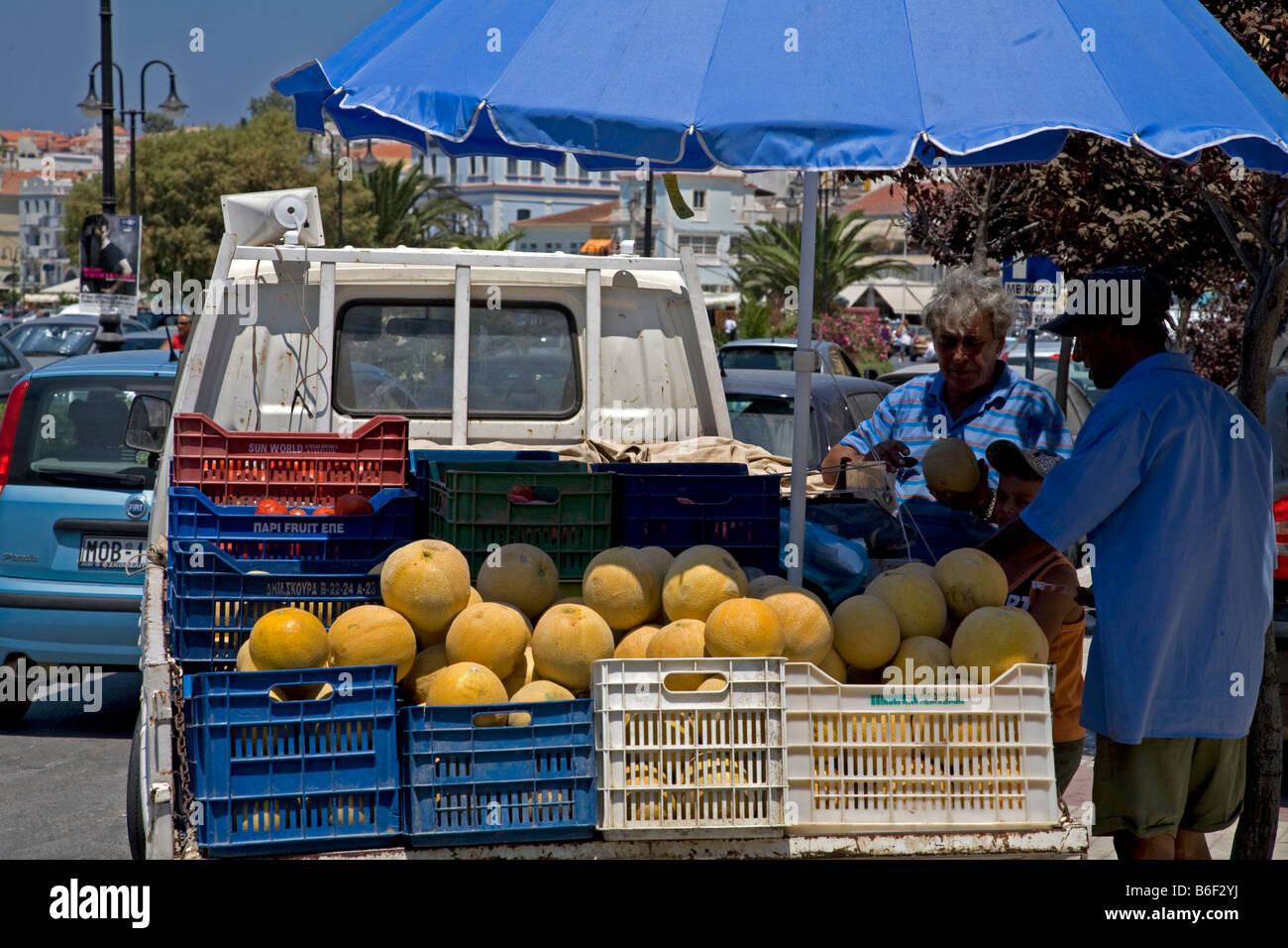 melons-greece-hi-res-stock-photography-and-images-alamy