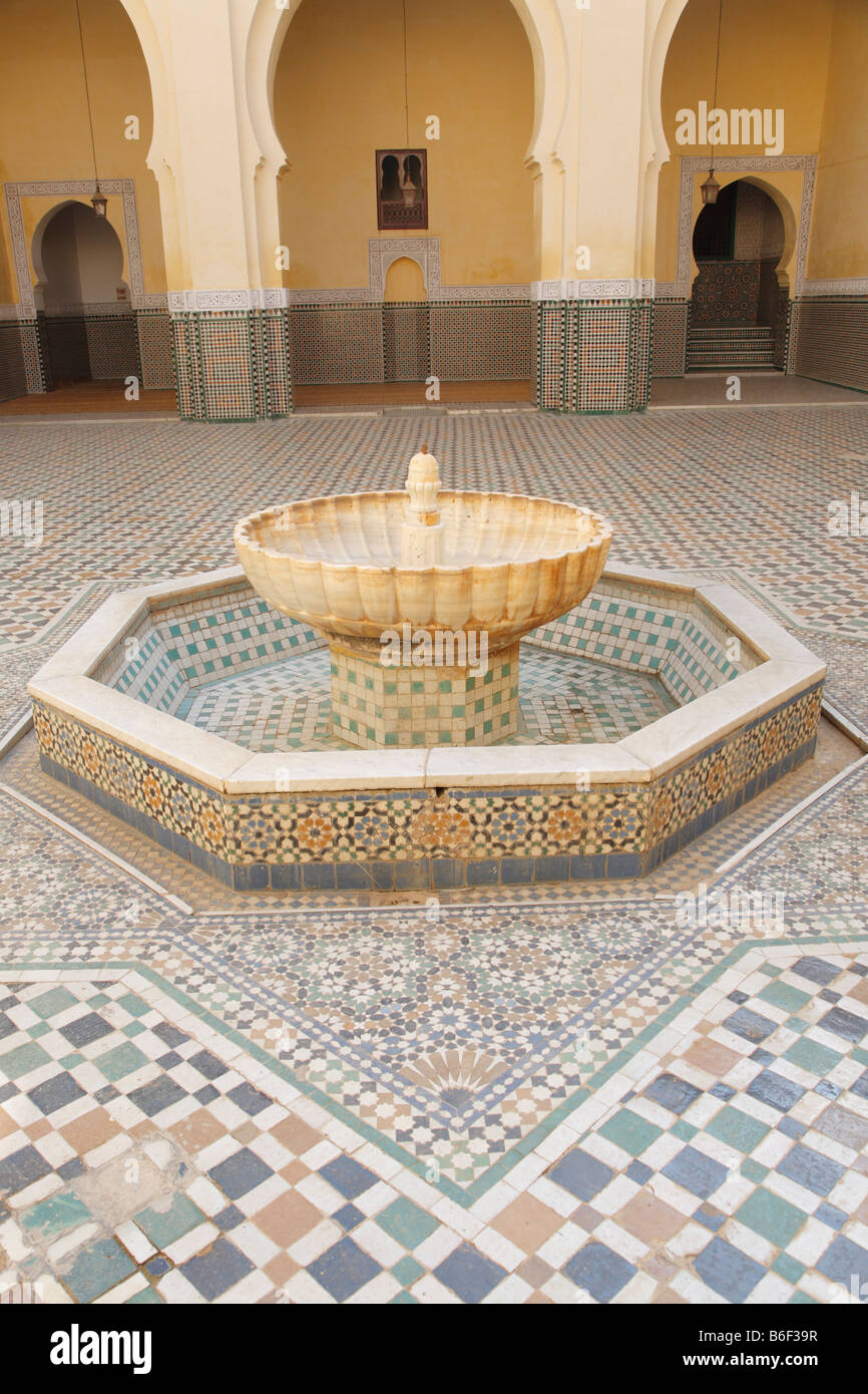 Mausoleum of Moulay Ismail, Meknes, Morocco, Africa Stock Photo