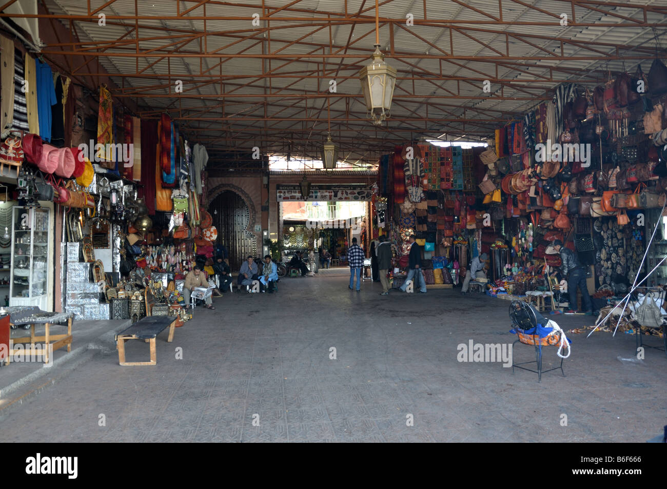 In the Medina of Marrakech, Morocco Stock Photo Alamy