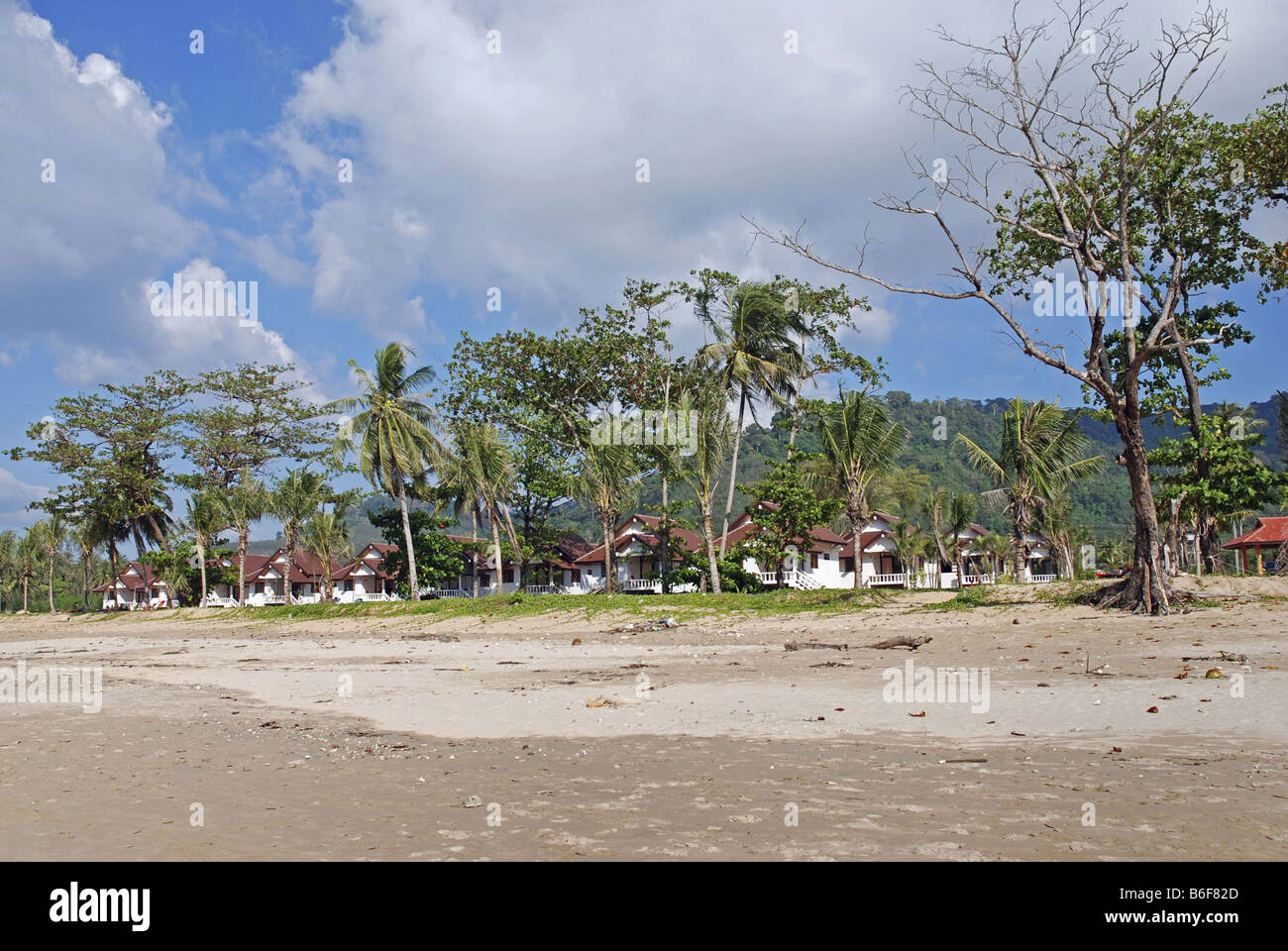 beach of Khao Lak after the 2004 tsunami, Thailand Stock Photo ...