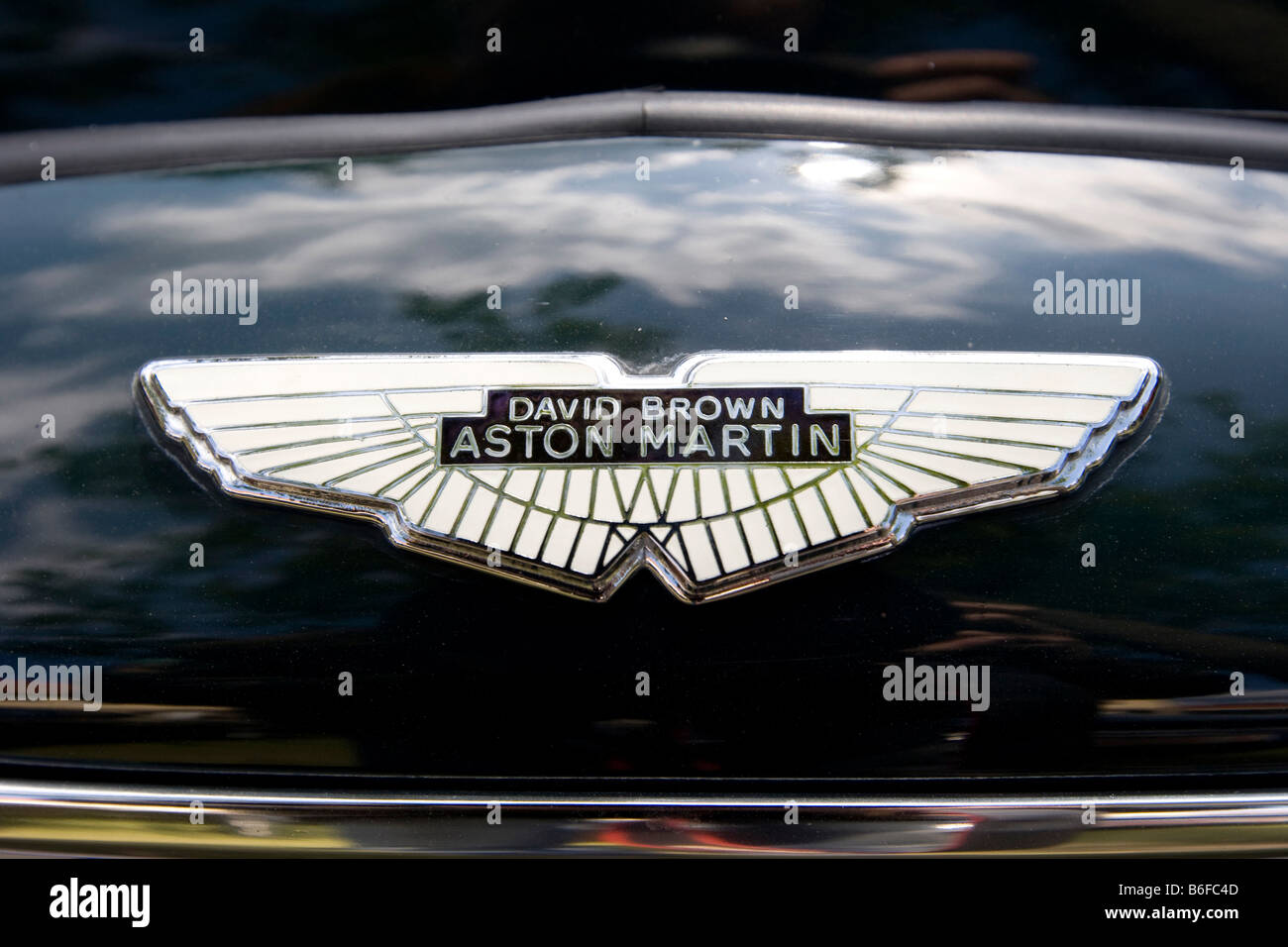 Aston Martin, David Brown, Logo Stock Photo - Alamy