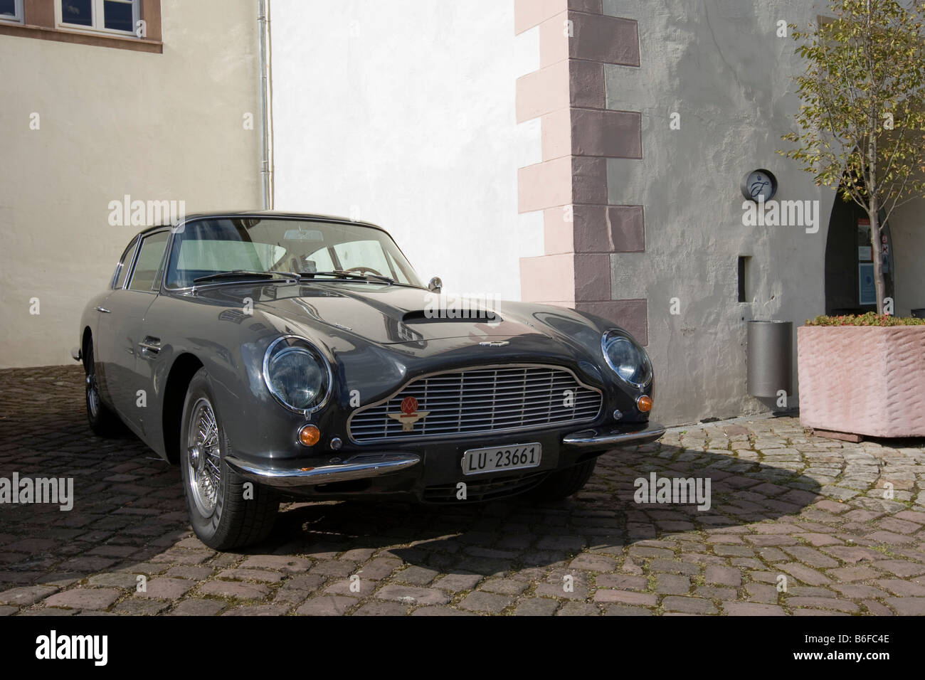 Aston Martin DB6, Aston Martin Meet, Lower Saxony, Germany, Europe Stock Photo