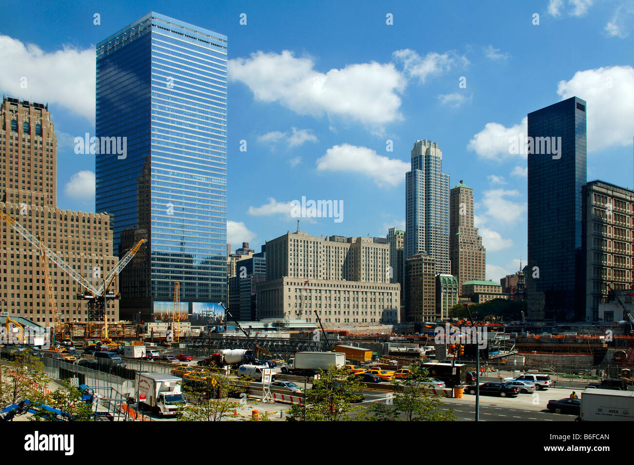 Construction site at Ground Zero, New York City, USA Stock Photo - Alamy