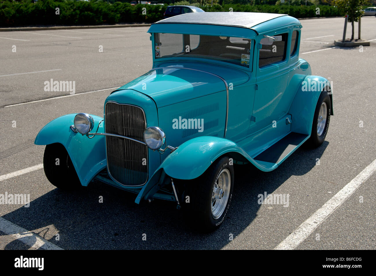 Vintage car in Blairstown, New Jersey, USA Stock Photo