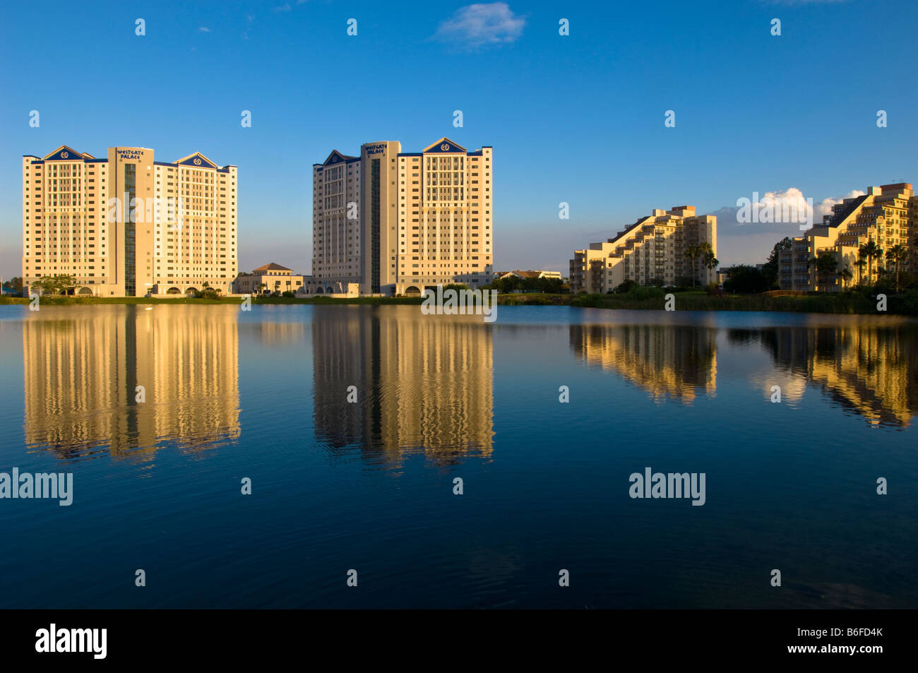 Hotel complex by International Drive Orlando Florida United States of America Stock Photo