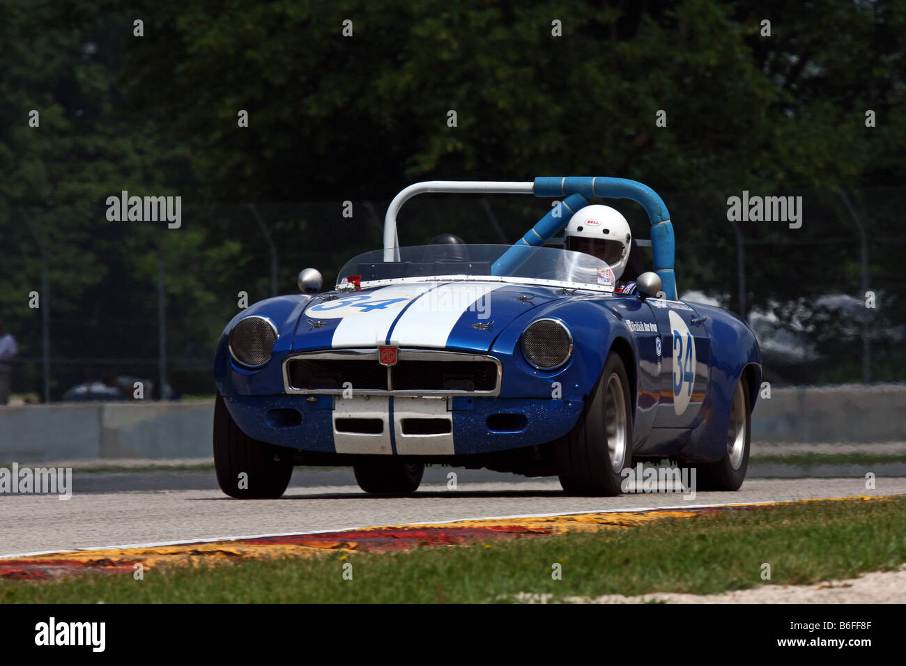 Vintage Racing Road America Kohler International Challenge Stock Photo