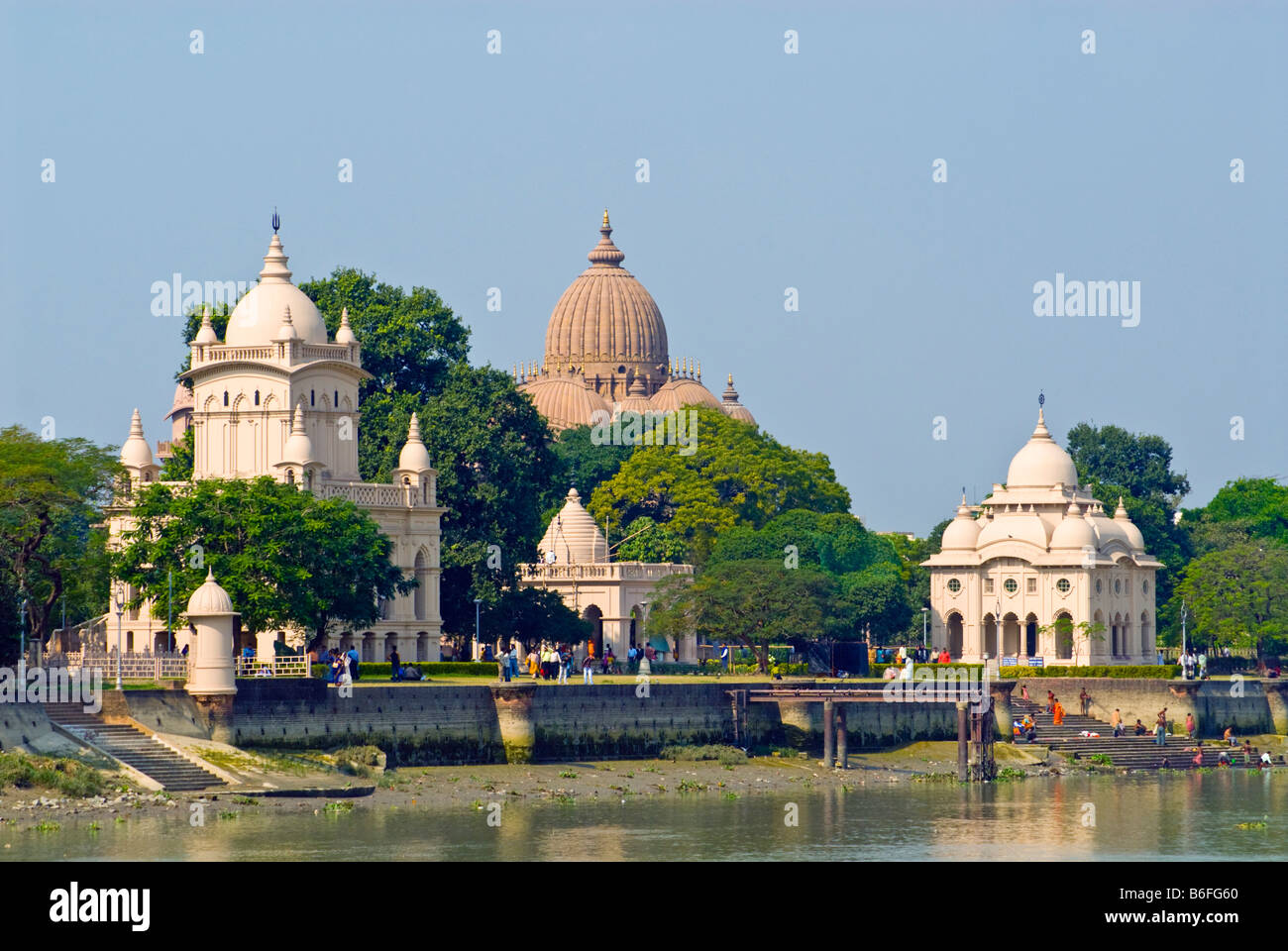 Belur Math Temple, Kolkata, India Stock Photo - Alamy