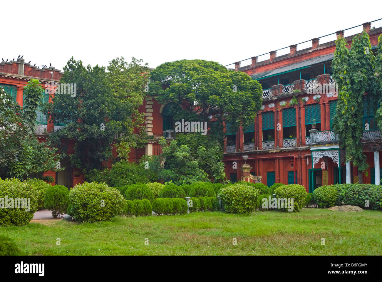 The Bengali poet Tagore's house in Kolkata, India Stock Photo
