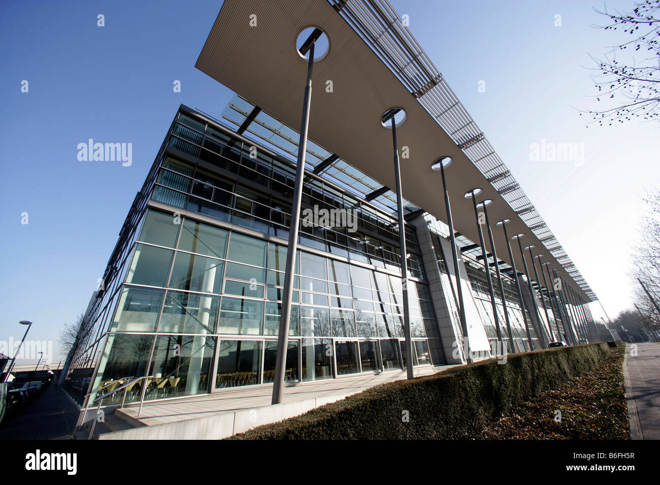 Corporate headquarters of EnBW Energie Baden-Wuerttemberg AG, Karlsruhe, Baden-Wuerttemberg, Germany, Europe Stock Photo