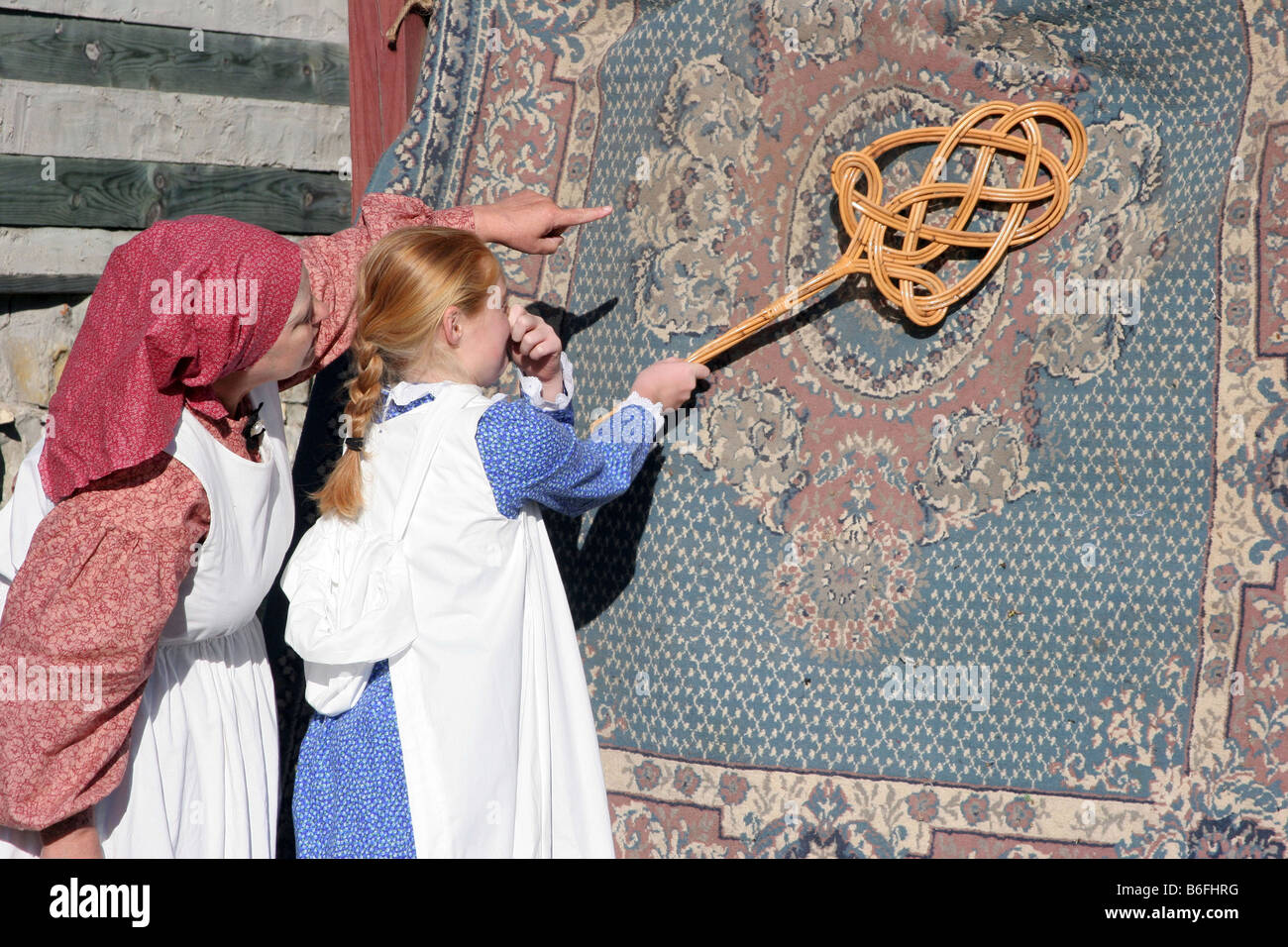 Beating rug hires stock photography and images Alamy