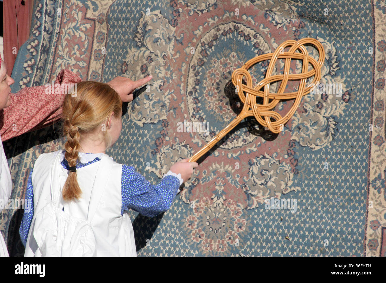 Beating rug hires stock photography and images Alamy