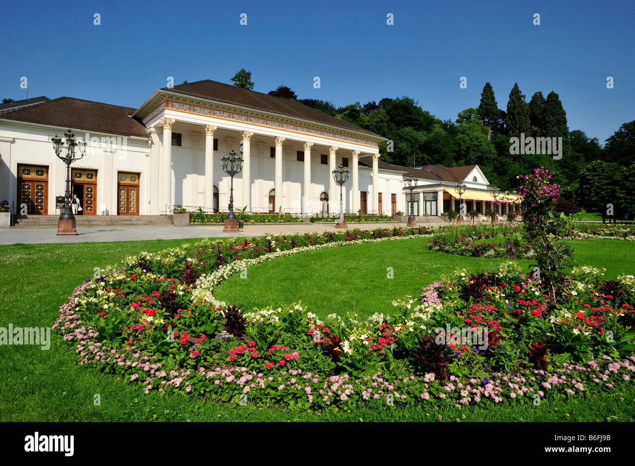 Spa Hotel in Baden-Baden, Schwarzwald or Black Forest, Baden-Wuerttemberg, Germany, Europe Stock Photo