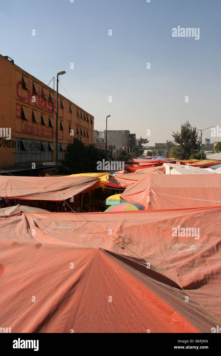 Street Market In Mexico City