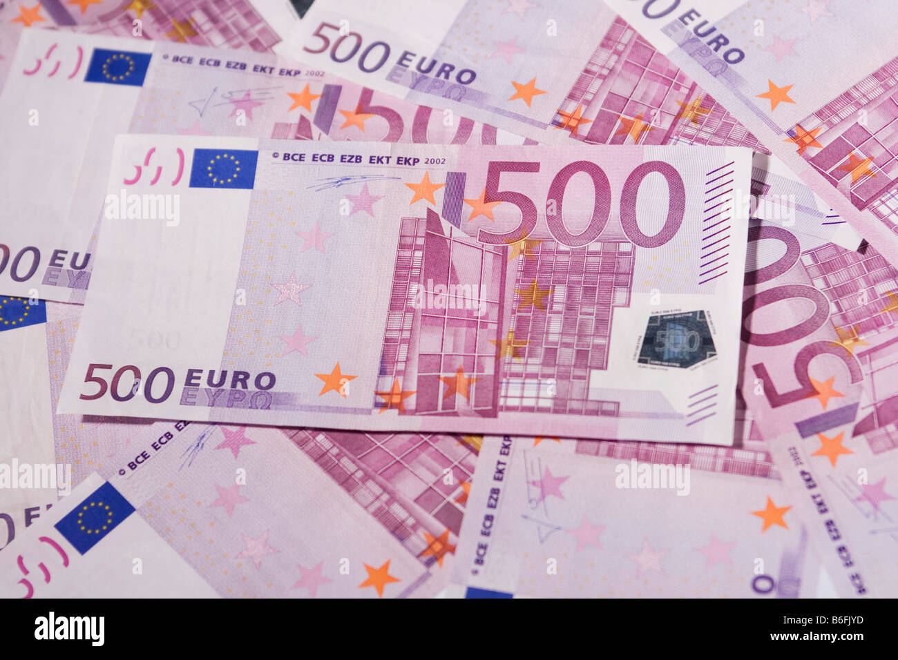 Horizontaal Trottoir verpleegster Money european europe currency economy euros five hundred fivehundred  hi-res stock photography and images - Alamy