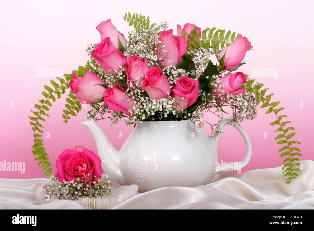 Bouquet of roses Stock Photo Alamy