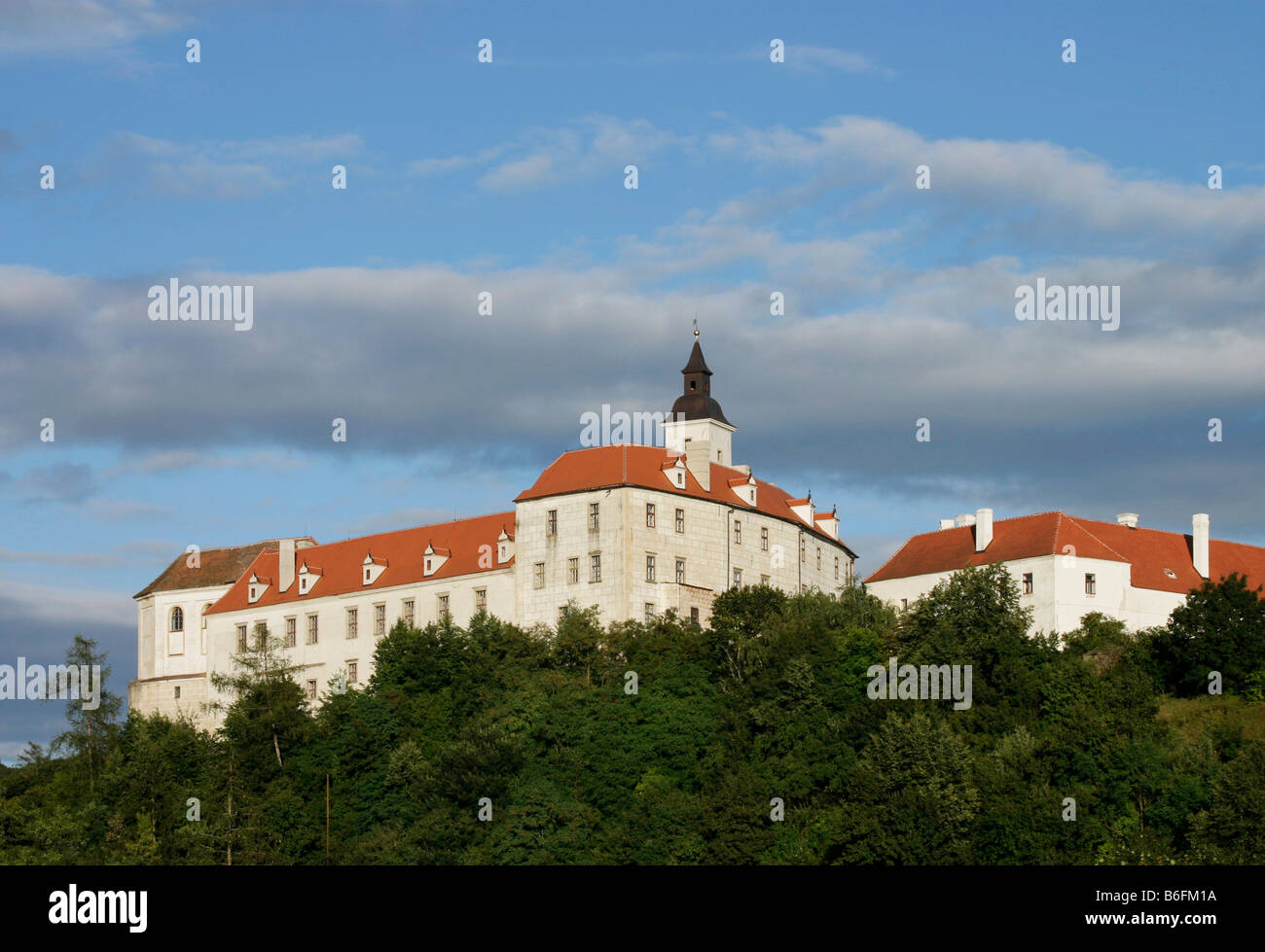 Jevisovice chateau, Znojmo district, South Moravia, Czech Republic, Europe Stock Photo