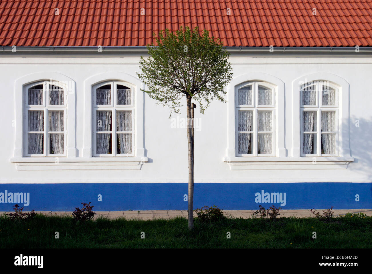 Home in Sudomerice, Hodonin district, South Moravia, Czech Republic, Europe Stock Photo