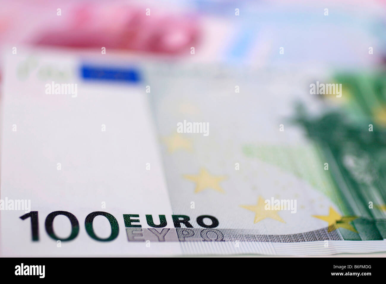 Euro-bills Stock Photo