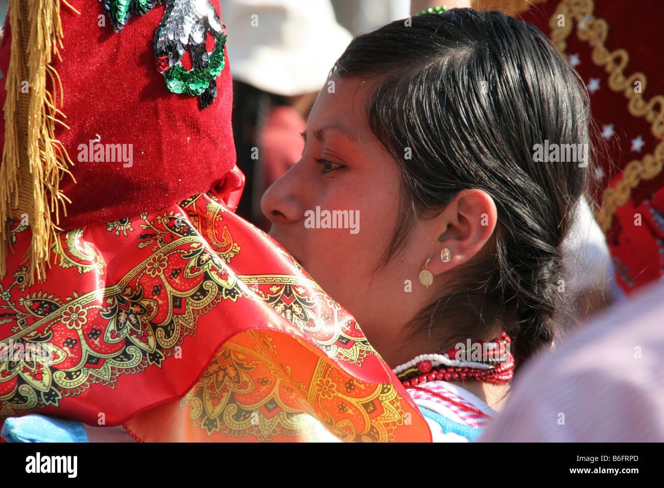 Indigenous mother Stock Photo