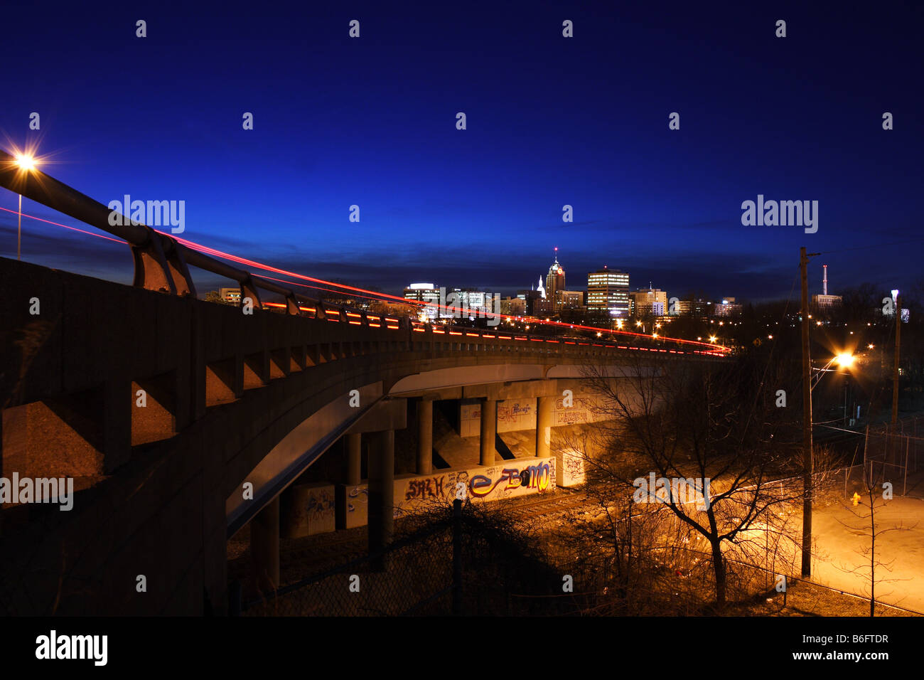 Lansing michigan downtown skyline hi-res stock photography and images