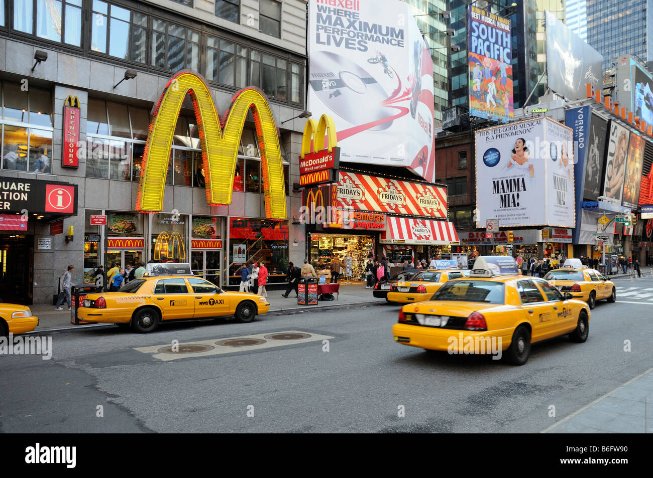 Broadway Manhattan New York USA Stock Photo