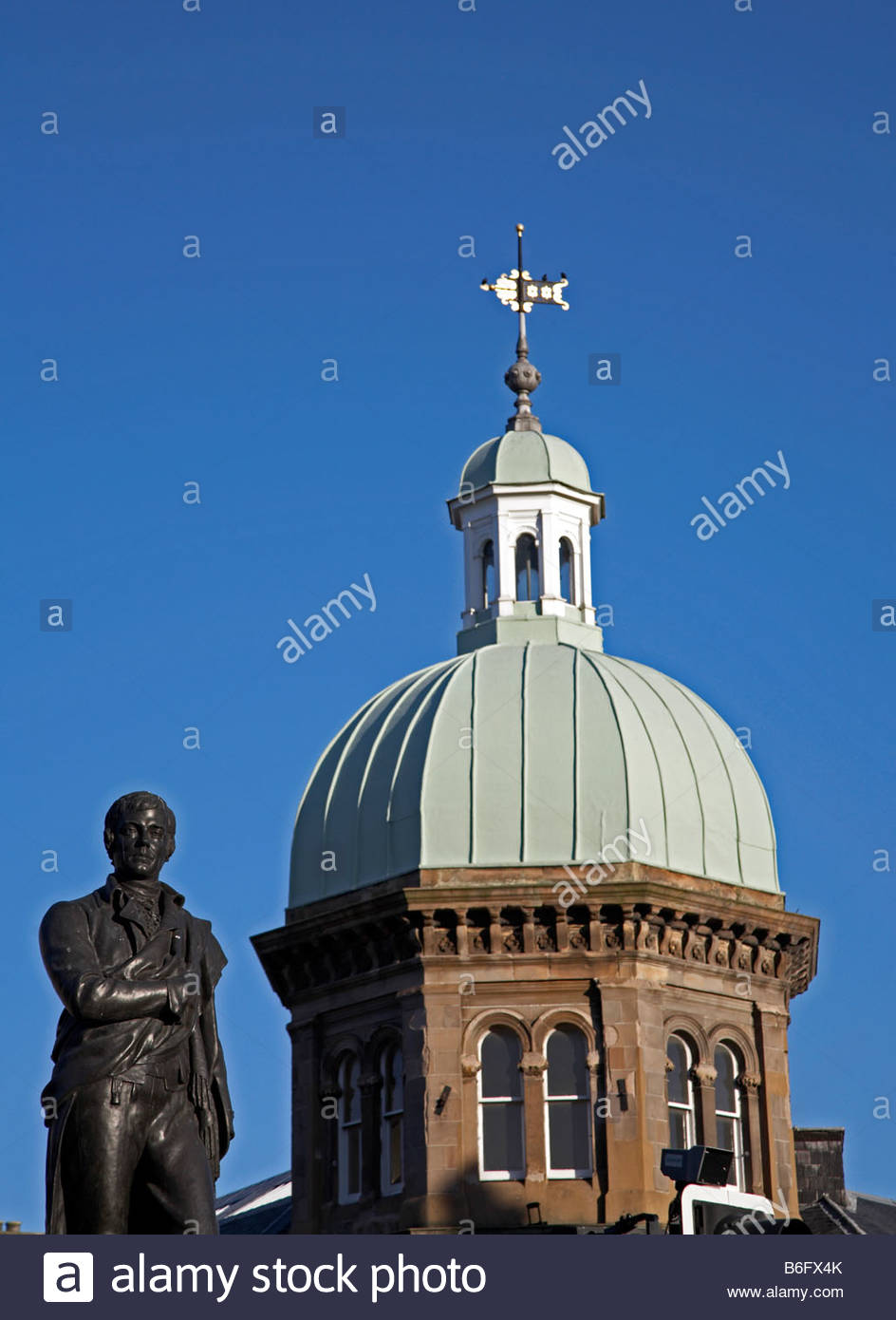Robert Burns Statue, Scotland Stock Photos & Robert Burns Statue