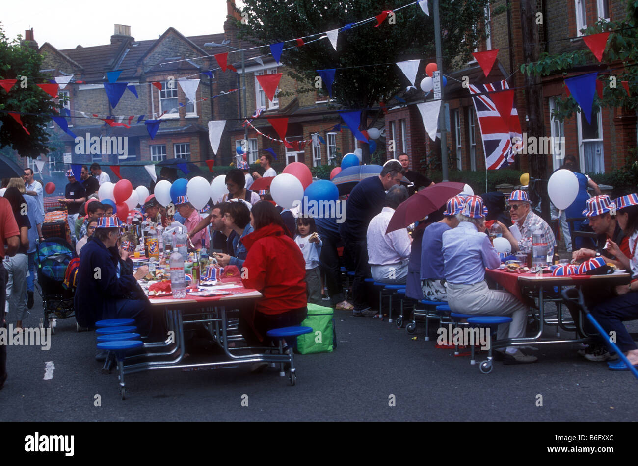 Golden jubilee street party hires stock photography and images Alamy