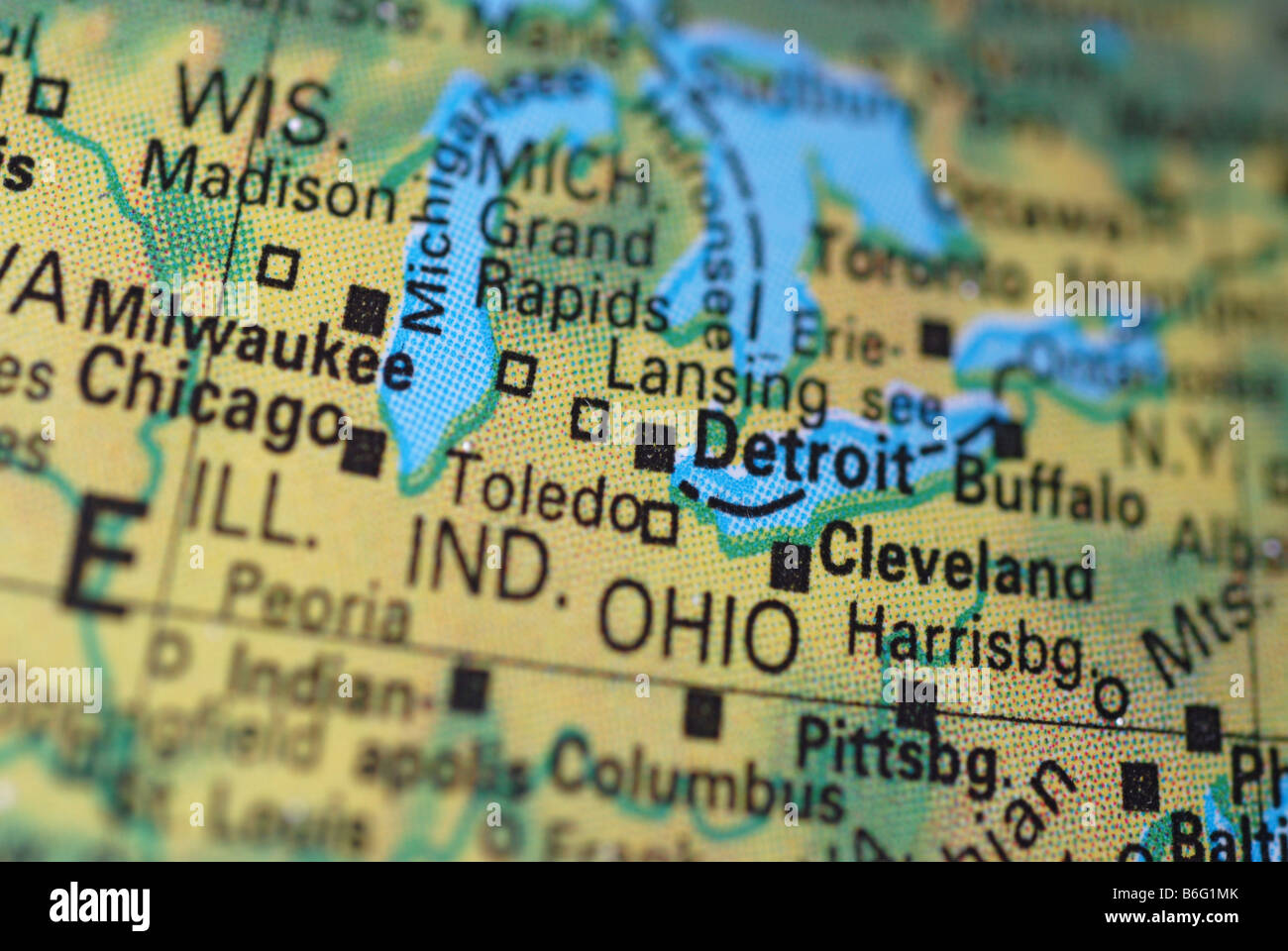 Ford map hires stock photography and images Alamy