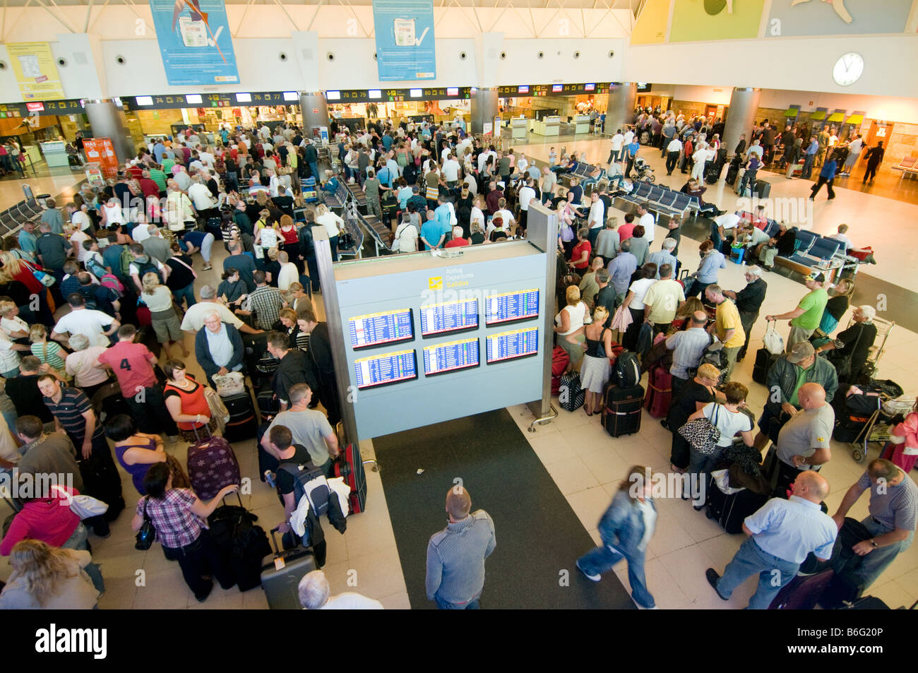 Las Palmas international airport, Gran Canaria,