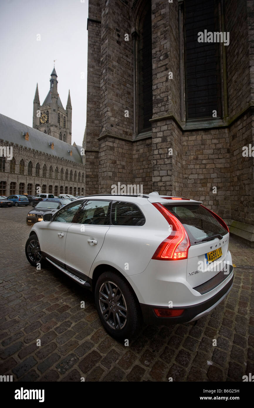 A Volvo XC 60D is seen in Ypres Belgium Stock Photo Alamy