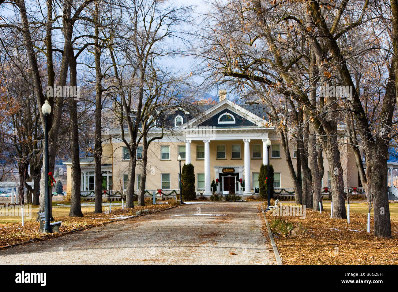 Daly Mansion, Hamilton, Montana Stock Photo Alamy