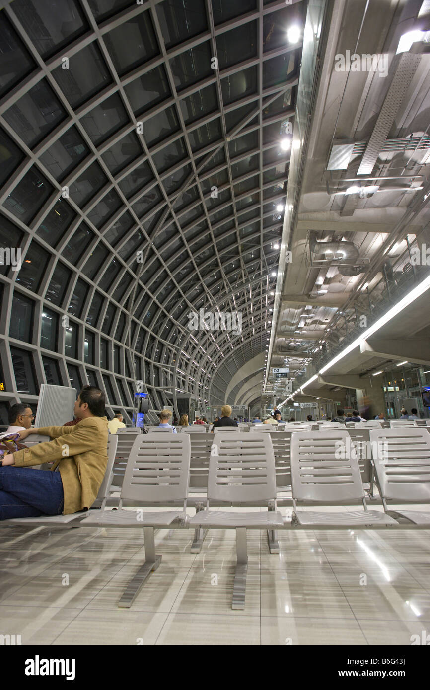 Suvarnabhumi Airport aka Bangkok International Airport Stock Photo