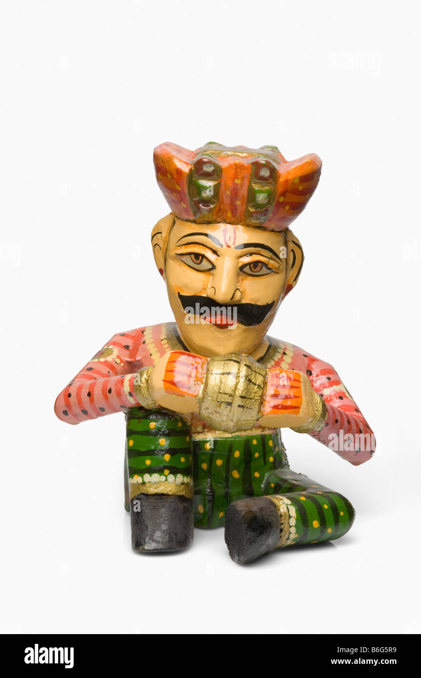 Close-up of a male figurine Stock Photo