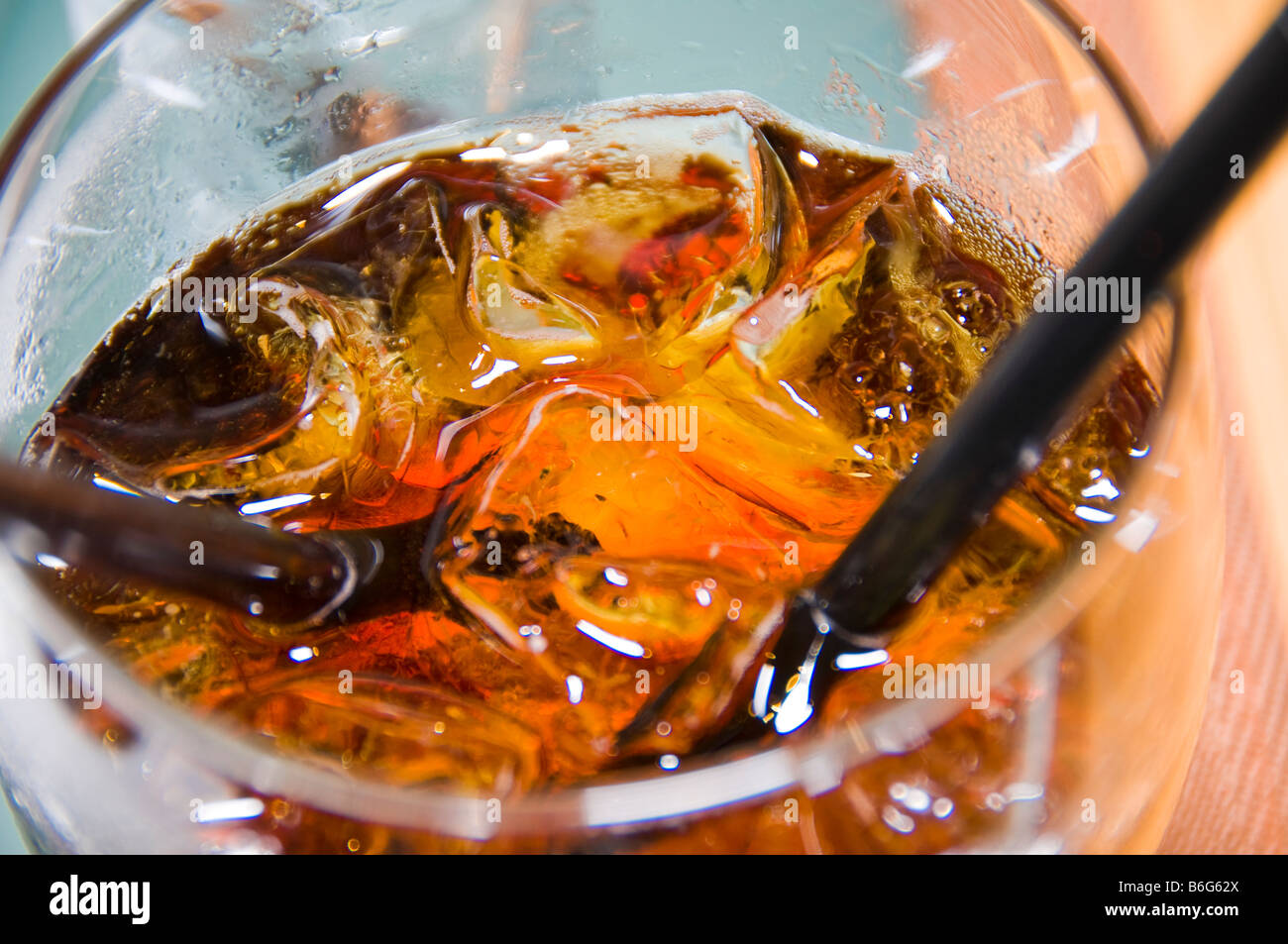 Coke glass straw hires stock photography and images Alamy