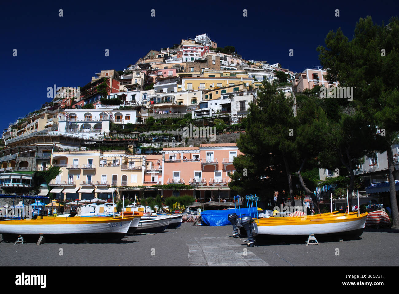 Positano Amalfitana Amalfi coast Campania Italy Stock Photo