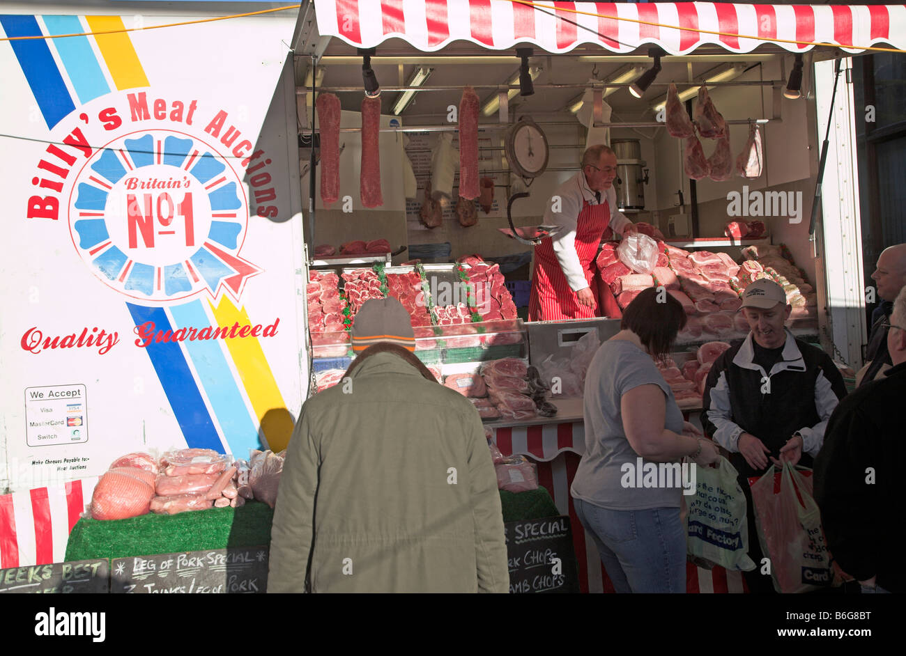 Meat van hires stock photography and images Alamy